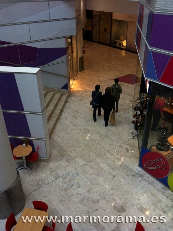 ligth-brown-marble-mall-center-flooring